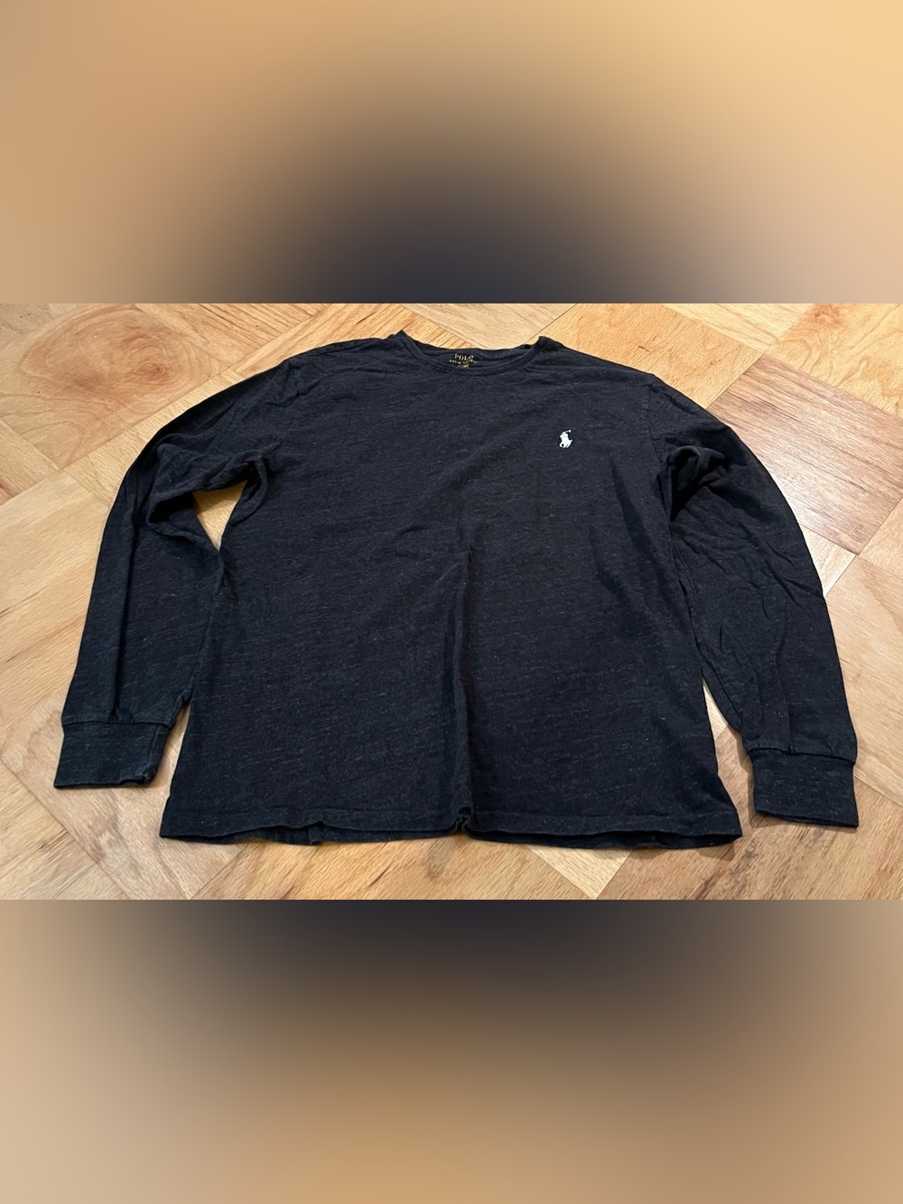 Polo Ralph Lauren Black Heather Long Sleeved T-shirt